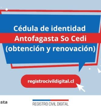 Cedula de identidad para chilenos en antofagasta antofagasta so cedi