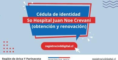 Cédula de identidad en so hospital juan noe crevani (obtención y renovación) 5 Cedula de identidad para chilenos en arica y parinacota so hospital juan noe crevani