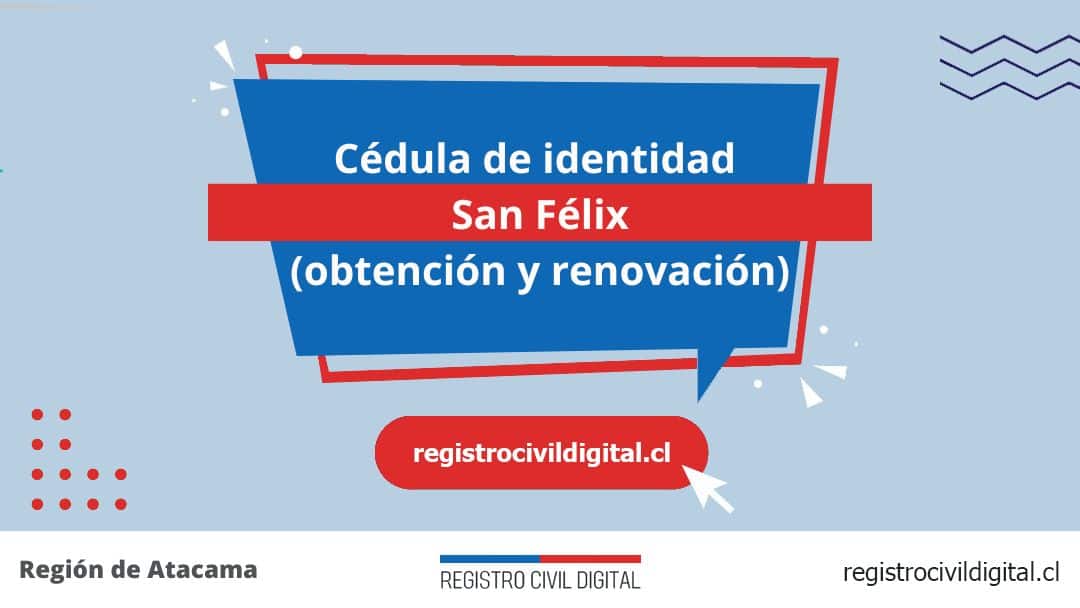Cédula de identidad en san felix (obtención y renovación) 1 Encuentra toda información de la oficina del registro civil de san félix horario, dirección, teléfono pedir hora