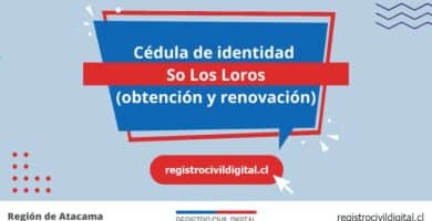 Cédula de identidad en so los loros (obtención y renovación) 7 Cedula de identidad para chilenos en atacama so los loros
