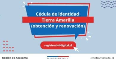 Cedula de identidad para chilenos en atacama tierra amarilla