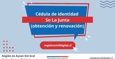 Cedula de identidad para chilenos en aysen del gral carlos ibanez del campo so la junta