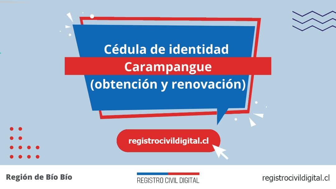 Cédula de identidad en carampangue (obtención y renovación) 1 Encuentra toda información de la oficina del registro civil de carampangue horario, dirección, teléfono pedir hora