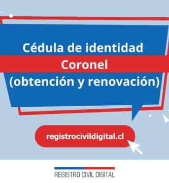 Cédula de identidad en coronel (obtención y renovación) 3 Cedula de identidad para chilenos en biobio coronel