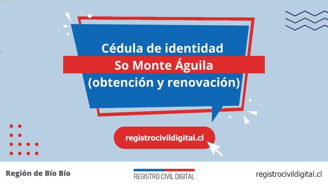 Cédula de identidad en so monte aguila (obtención y renovación) 1 Encuentra toda información de la oficina del registro civil de so monte águila horario, dirección, teléfono pedir hora