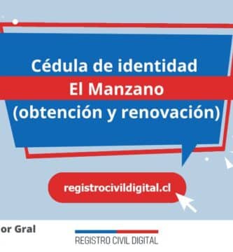 Cédula de identidad en el manzano (obtención y renovación) 2 Cedula de identidad para chilenos en libertador gral bernardo ohiggins el manzano