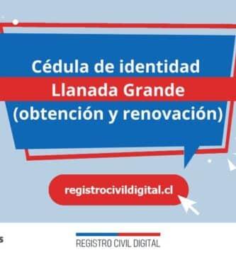 Cédula de identidad en llanada grande (obtención y renovación) 2 Cedula de identidad para chilenos en los lagos llanada grande