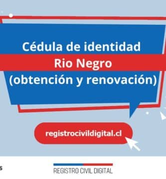Cedula de identidad para chilenos en los lagos rio negro