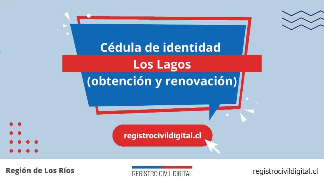 Cédula de identidad en los lagos (obtención y renovación) 1 Encuentra toda información de la oficina del registro civil de los lagos horario, dirección, teléfono pedir hora