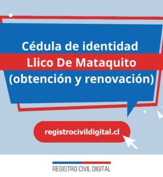 Cedula de identidad para chilenos en maule llico de mataquito