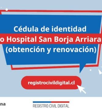Cédula de identidad en so hospital san borja arriaran (obtención y renovación) 3 Cedula de identidad para chilenos en metropolitana so hospital san borja arriaran