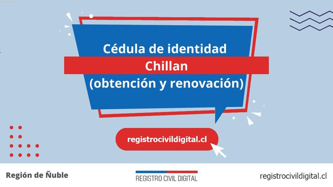 Cédula de identidad en chillan (obtención y renovación) 1 Encuentra toda información de la oficina del registro civil de chillán horario, dirección, teléfono pedir hora