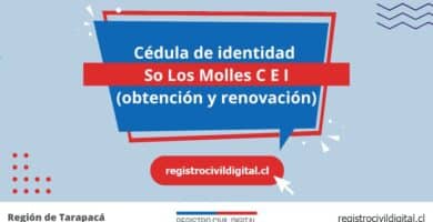 Cédula de identidad en so los molles c e i (obtención y renovación) 5 Cedula de identidad para chilenos en tarapaca so los molles c e i