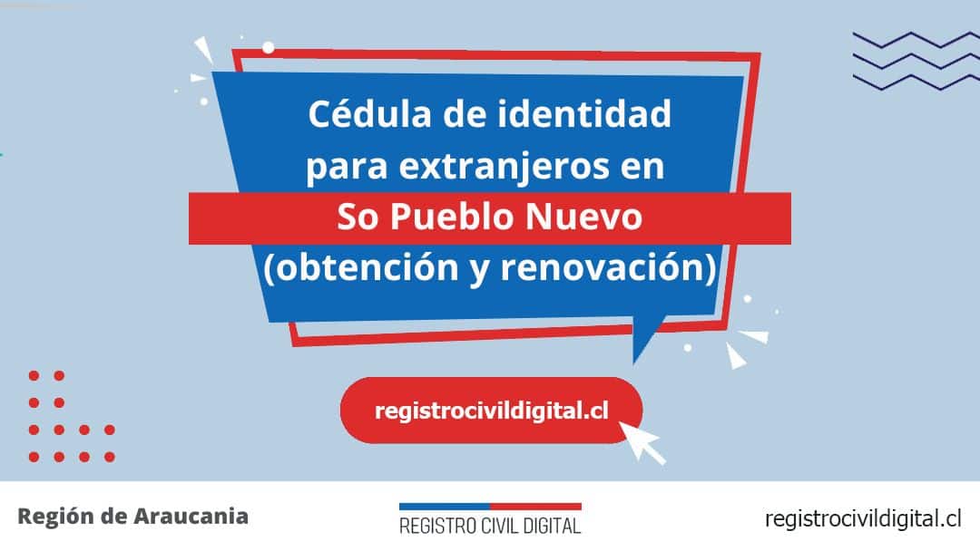 Encuentra toda información de la oficina del registro civil de so pueblo nuevo horario, dirección, teléfono pedir hora