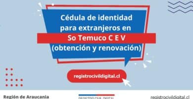 Cedula de identidad para extranjeros en araucania so temuco c e v