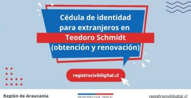 Cedula de identidad para extranjeros en araucania teodoro schmidt