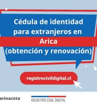 Cedula de identidad para extranjeros en arica y parinacota arica