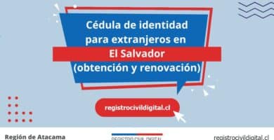 Cedula de identidad para extranjeros en atacama el salvador