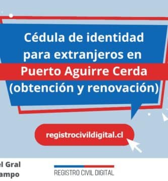 Cédula de identidad para extranjeros en puerto aguirre cerda 1 Cedula de identidad para extranjeros en aysen del gral carlos ibanez del campo puerto aguirre cerda
