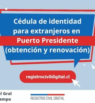 Cedula de identidad para extranjeros en aysen del gral carlos ibanez del campo puerto presidente
