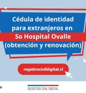 Cedula de identidad para extranjeros en coquimbo so hospital ovalle