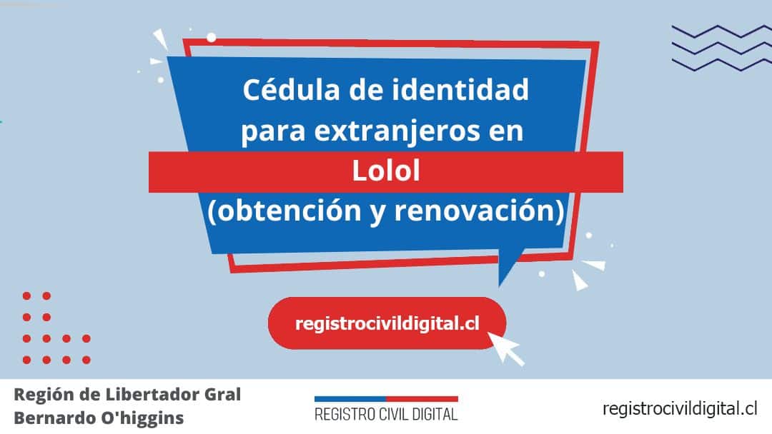Encuentra toda información de la oficina del registro civil de lolol horario, dirección, teléfono pedir hora