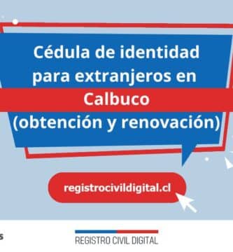 Cedula de identidad para extranjeros en los lagos calbuco