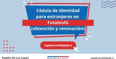 Cedula de identidad para extranjeros en los lagos futaleufu