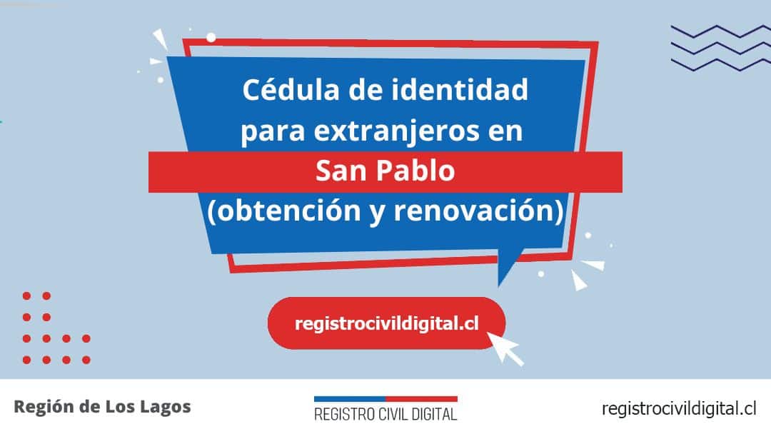 Encuentra toda información de la oficina del registro civil de san pablo horario, dirección, teléfono pedir hora