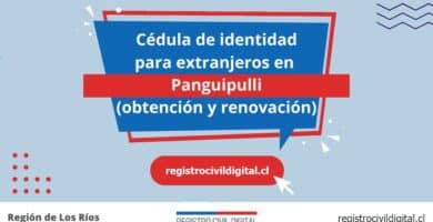 Cedula de identidad para extranjeros en los rios panguipulli