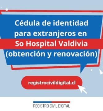 Cedula de identidad para extranjeros en los rios so hospital valdivi