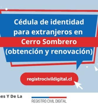Cedula de identidad para extranjeros en magallanes y de la antartica chilena cerro sombrero