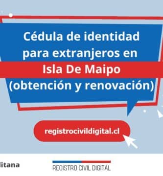 Cédula de identidad para extranjeros en isla de maipo 1 Cedula de identidad para extranjeros en metropolitana isla de maipo