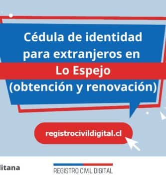 Cedula de identidad para extranjeros en metropolitana lo espejo