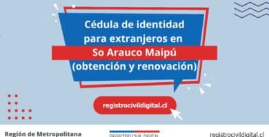 Cedula de identidad para extranjeros en metropolitana so arauco maipu