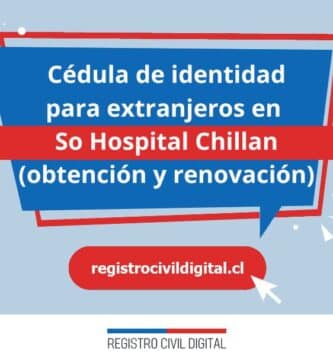 Cedula de identidad para extranjeros en nuble so hospital chillan