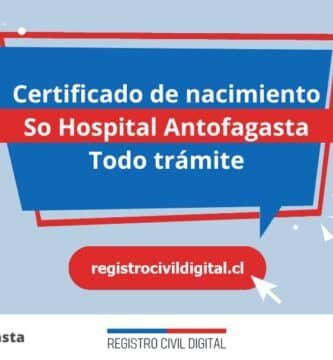 Certificado de nacimiento en so hospital antofagasta (todo trámite) 1 Certificado nacimiento todo tramite en antofagasta so hospital antofagasta