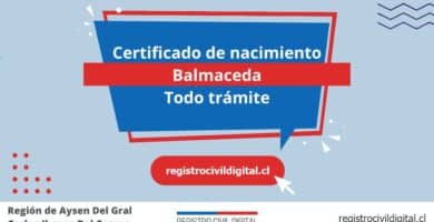 Certificado de nacimiento en balmaceda (todo trámite) 7 Certificado nacimiento todo tramite en aysen del gral carlos ibanez del campo balmaceda