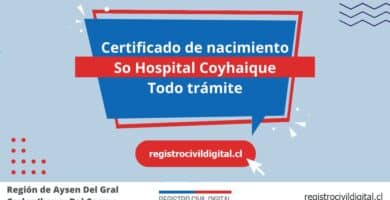 Certificado de nacimiento en so hospital coyhaique (todo trámite) 4 Certificado nacimiento todo tramite en aysen del gral carlos ibanez del campo so hospital coyhaique