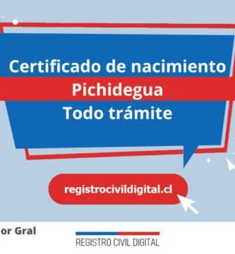 Certificado de nacimiento en pichidegua (todo trámite) 2 Certificado nacimiento todo tramite en libertador gral bernardo ohiggins pichidegua