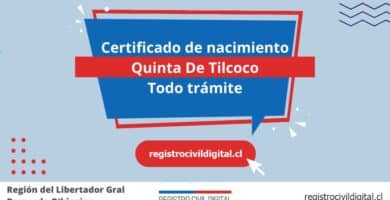 Certificado de nacimiento en quinta de tilcoco (todo trámite) 7 Certificado nacimiento todo tramite en libertador gral bernardo ohiggins quinta de tilcoco