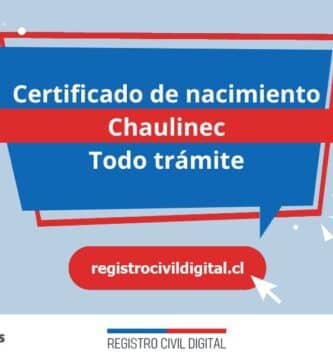 Certificado nacimiento todo tramite en los lagos chaulinec