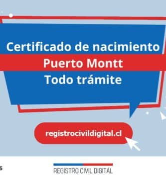 Certificado nacimiento todo tramite en los lagos puerto montt
