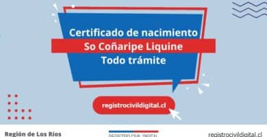 Certificado de nacimiento en so conaripe liquine (todo trámite) 8 Certificado nacimiento todo tramite en los rios so conaripe liquine
