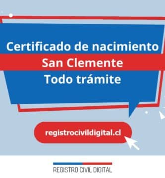 Certificado de nacimiento en san clemente (todo trámite) 1 Certificado nacimiento todo tramite en maule san clemente