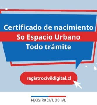 Certificado de nacimiento en so espacio urbano (todo trámite) 2 Certificado nacimiento todo tramite en maule so espacio urbano