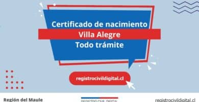 Certificado de nacimiento en villa alegre (todo trámite) 5 Certificado nacimiento todo tramite en maule villa alegre