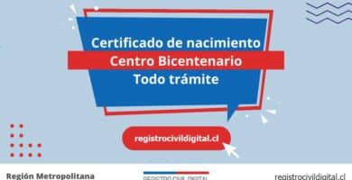 Certificado de nacimiento en centro bicentenario (todo trámite) 7 Certificado nacimiento todo tramite en metropolitana centro bicentenario