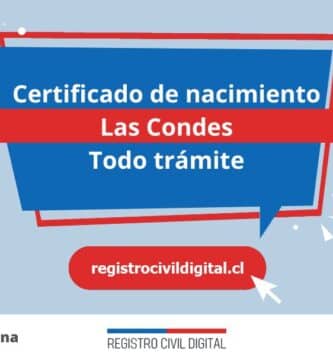 Certificado nacimiento todo tramite en metropolitana las condes