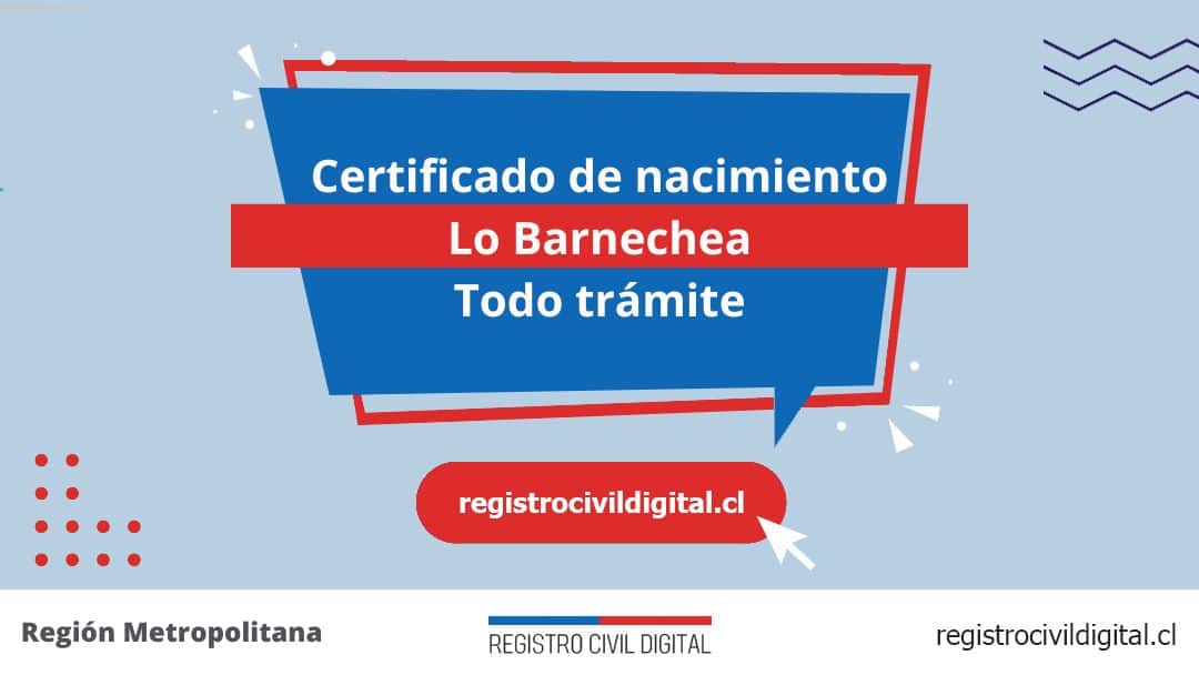 Encuentra toda información de la oficina del registro civil de lo barnechea horario, dirección, teléfono pedir hora